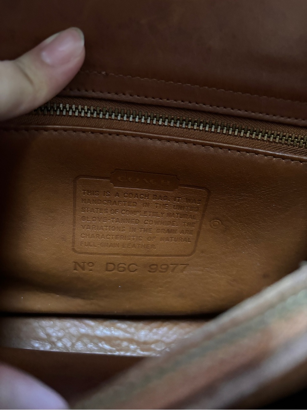 Coach Vintage Manor Top Handle 9977 - Picture 2 of 12